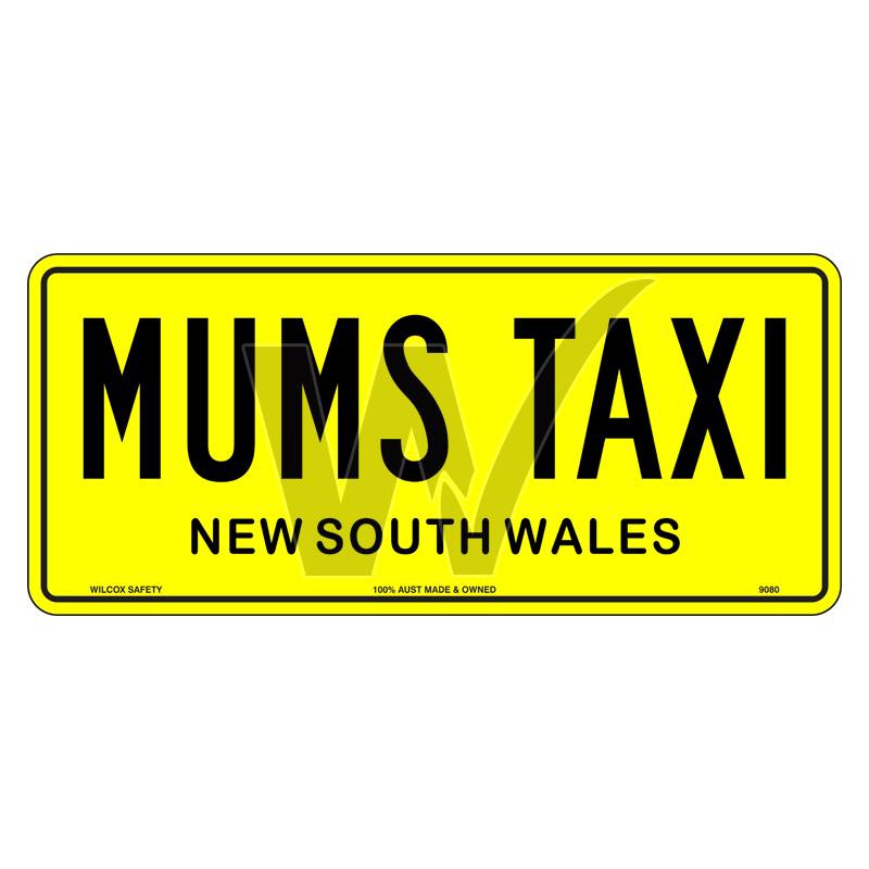 Fun Sign - Mums Taxi
