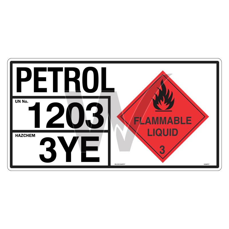 Bulk Storage Sign - Petrol