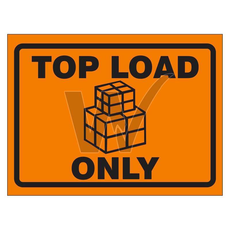Packaging Labels - Top Load Only