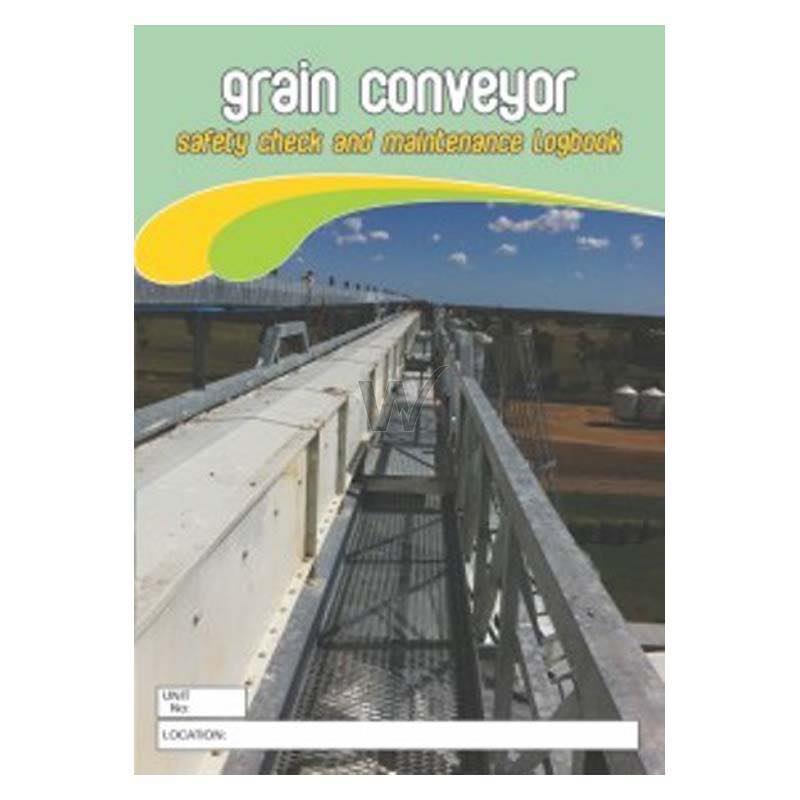 Grain Conveyor Safety Check & Maintenance Log Book