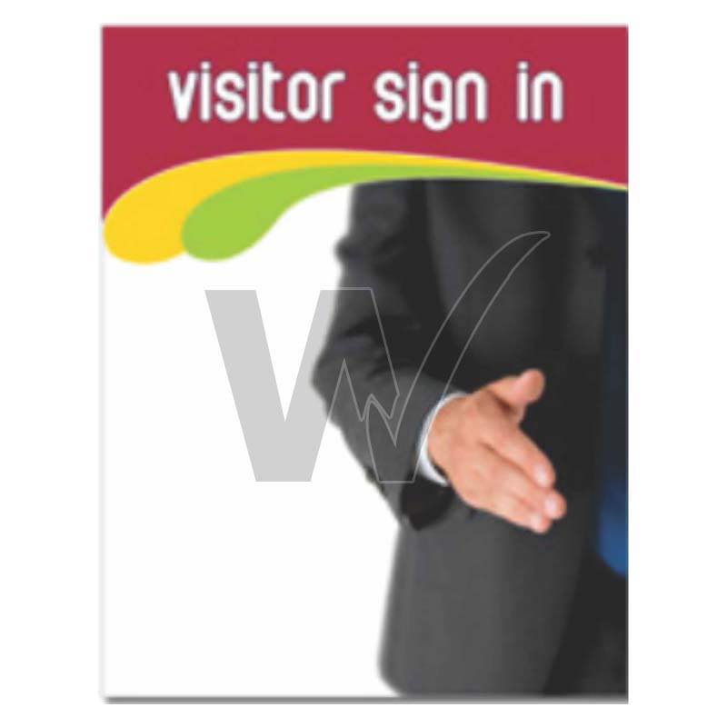 Visitor Sign In Book