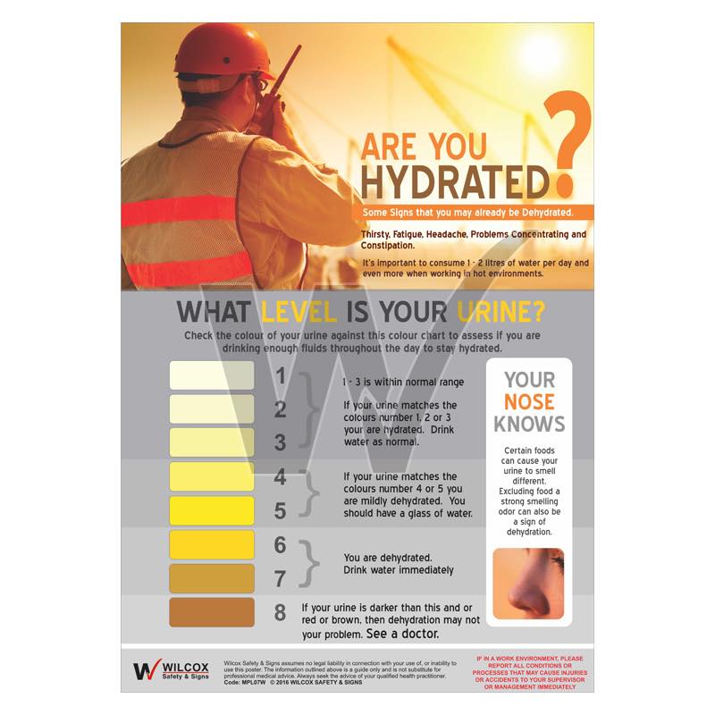 Dehydration Poster
