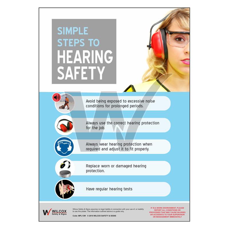 Hearing Safety Poster