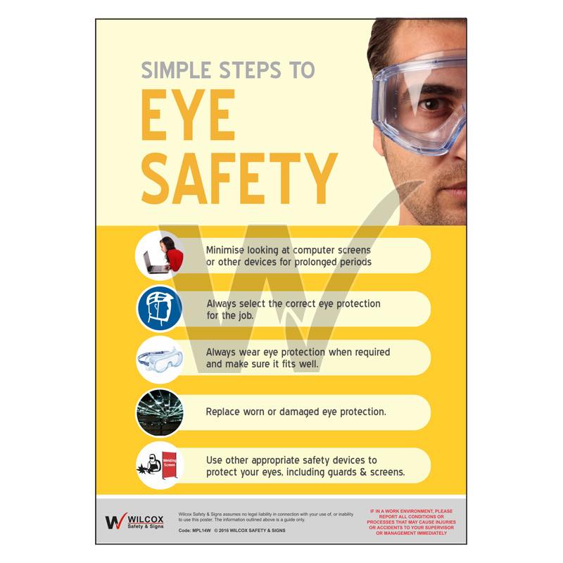 Eye Safety Poster Wilcox Safety Signs eye-safety-poster-wilcox-safety-signs