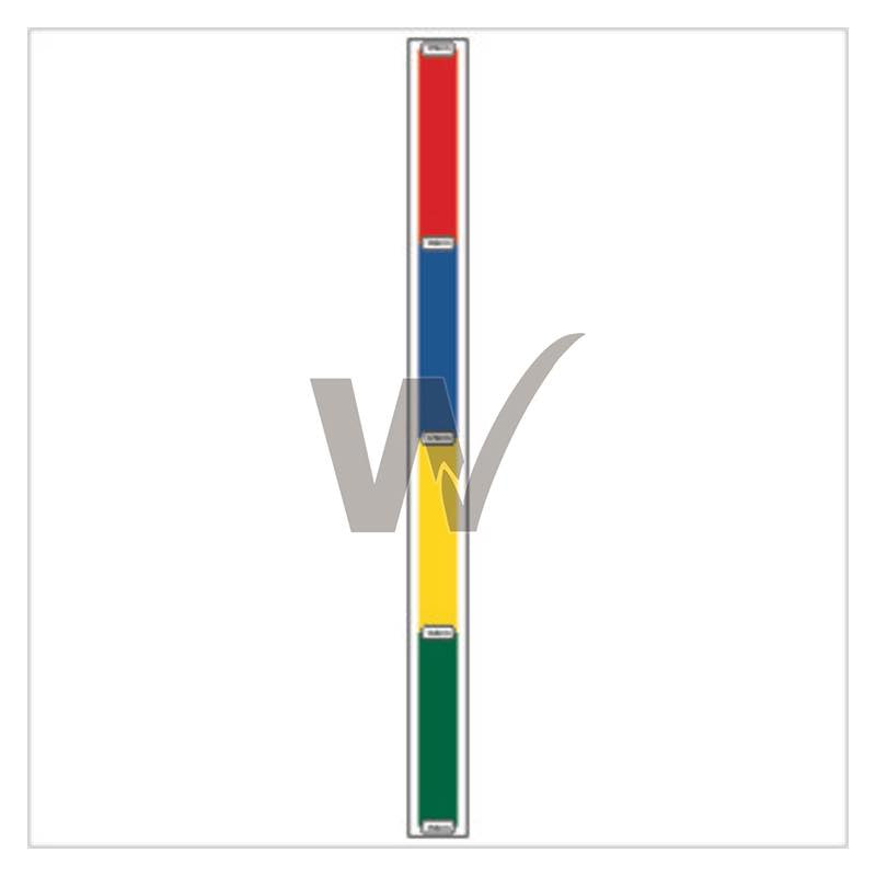 Security Height Indicator Strip - Colour