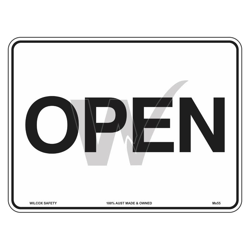 Open - Closed Sign