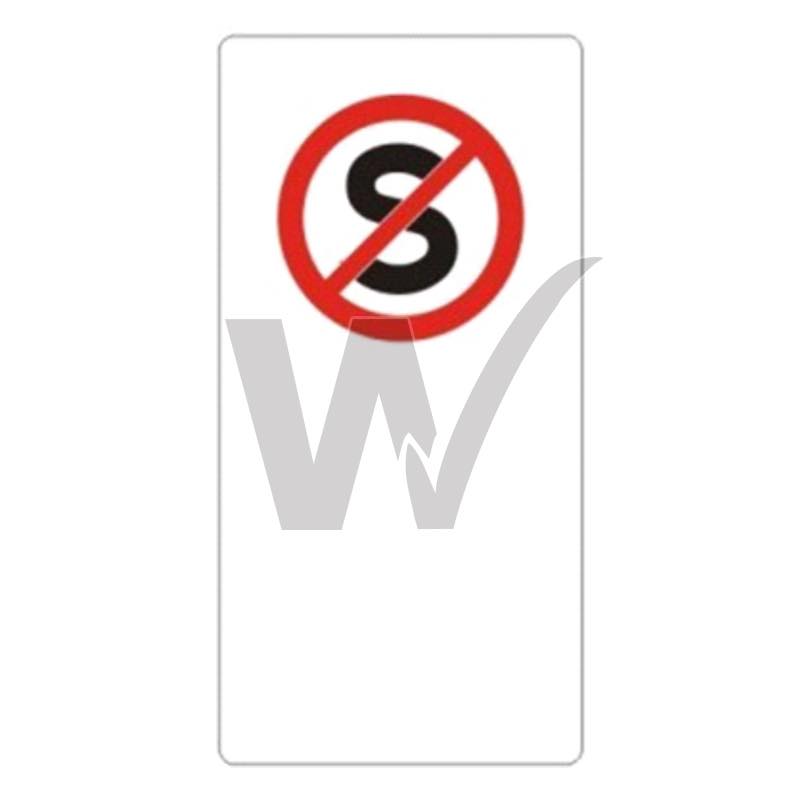 No Standing Sign — Wilcox Safety & Signs