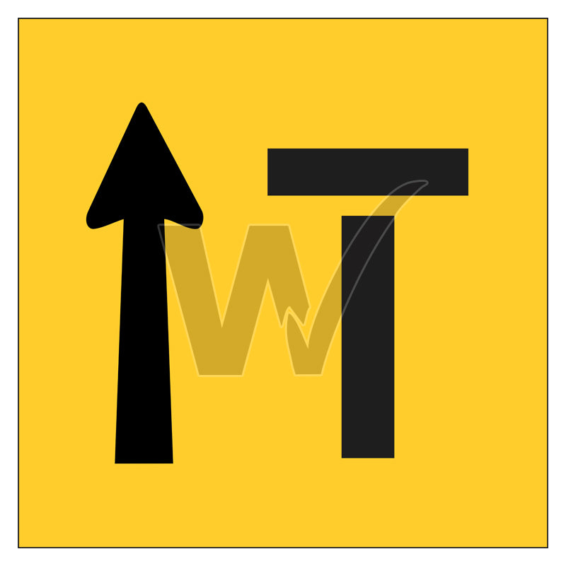 Multi Message Frame Sign - Right Lane Closed