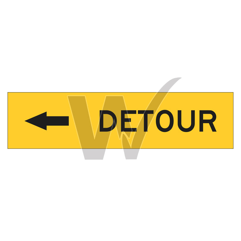Multi Message Frame Sign - Detour