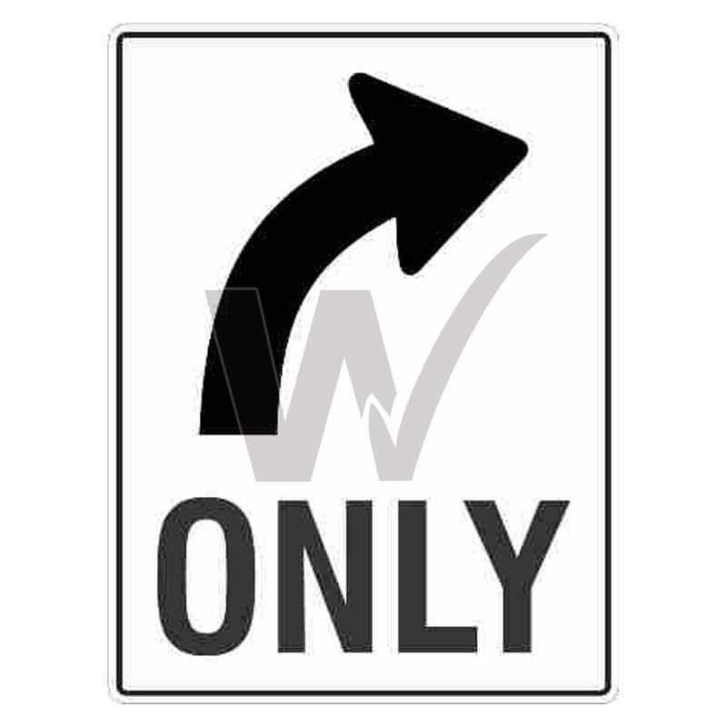 Traffic Sign - Right Only