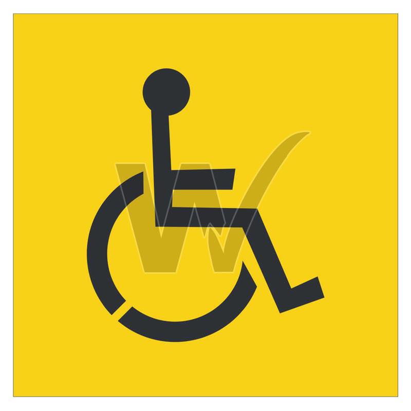 Stencil - Disabled Symbol