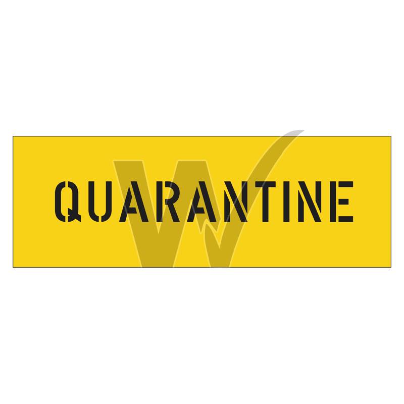 Stencil - Quarantine