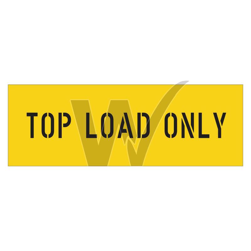 Stencil - Top Load Only