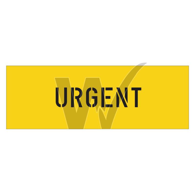 Stencil - Urgent