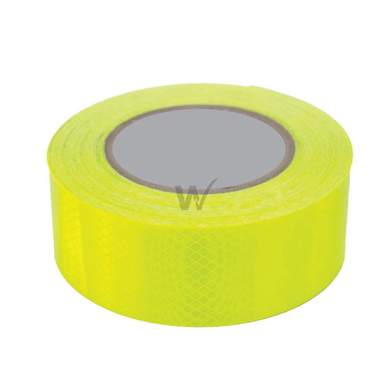 Reflective Tape - Fluorescent Lime Green