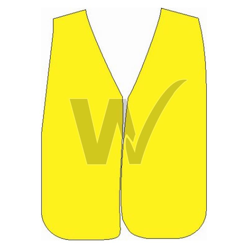 Vest Plain - Yellow